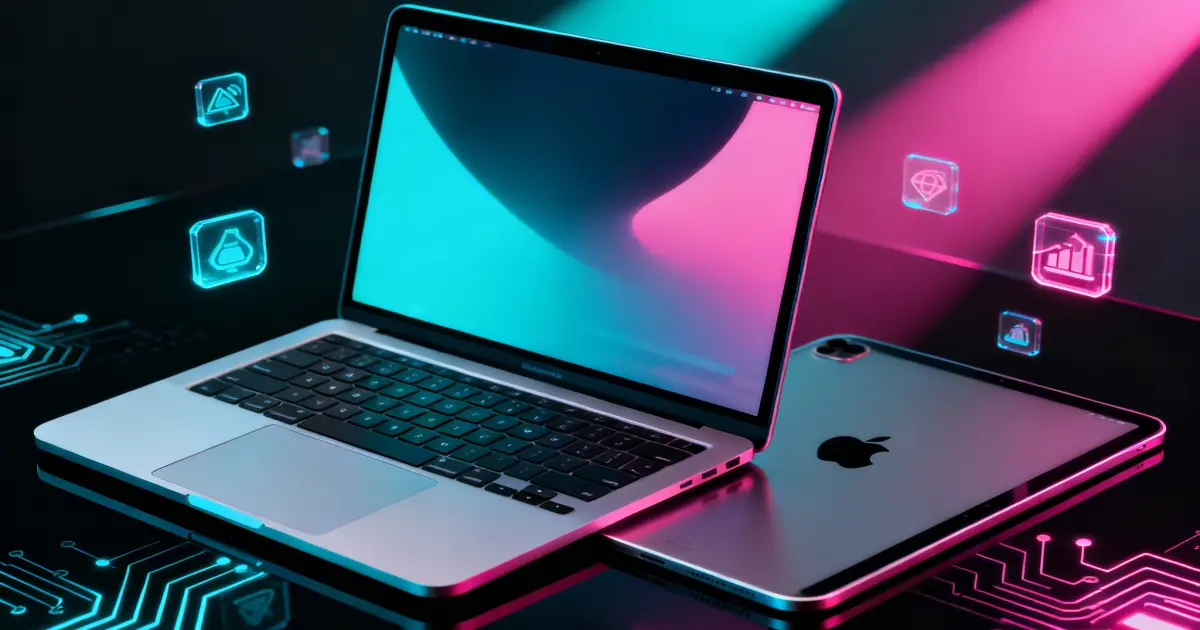 Apple OLED स्क्रीन MacBook और iPad