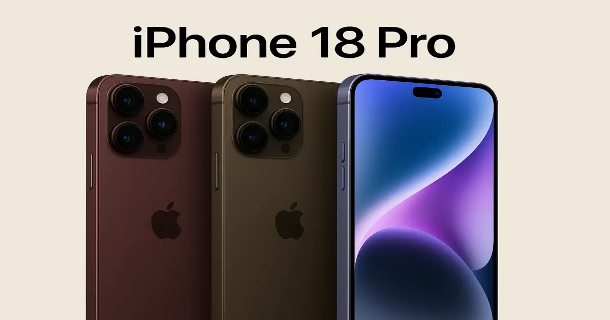 iPhone 18 Pro 2026